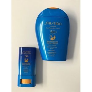 Shiseido Ultimate Sun Protector sunscreen set of 2